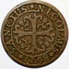 Swiss Canton Freiburg 2 Kreuger 1798 Billon KM#47 -1514- - Image 2