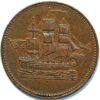 Canada token Breton 997 Ships Colonies Commerce