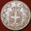 1887 2 lire Umberto I silver Italy - Image 2