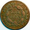 United States 1 Cent 1829 Liberty Head Braided Hair Cent KM# 67 (A+076 Ida) - Image 2