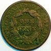 1 Cent 1827 United States Liberty Head Braided Hair Cent KM# 67 - Image 2