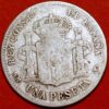 Spain Una Peseta 1901 SM-V Alfonso XIII King