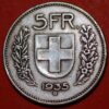Switzerland 5 Francs 1935 B silver KM#40 - Image 2
