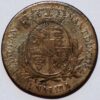Italian states Duchy of Milan 1 Lira 1782 LB Joseph II KM# 208