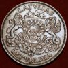 Latvia 1 Lats 1924  Silver Coin  - Image 2