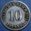 Germany Empire 10 Pfennig 1874 H KM# 4