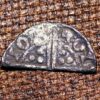 United Kingdom English Hamered Henri III Cut Half Peny Class 4a - Image 3