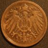 Germany 1 Pfennig 1901 J Wilhelm II KM# 10 - Image 2