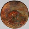 Italian States Duchy of Savoy 5 Soldi 1794 Vittorio Amedeo III KM# 91 - Image 2