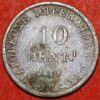 Italy Napoleon Imperator 10 Cent 1813 M - Image 2