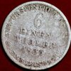 German States Hesse Cassel 1/6 Einen Thaler 1835