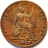 1 Farthing 1853 Victoria United Kingdom KM# 725