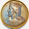 France Medal  Roi de France Thierri II Dit de Chelles 712-720 Fils de Dagobert