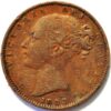 1 Farthing 1853 Victoria United Kingdom KM# 725 - Image 2
