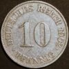 Germany Empire 10 Pfennig 1902 J Wilhelm II KM# 12