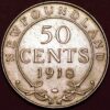 50 Cents 1918 George V silver Newfoundland KM#12 - Image 2
