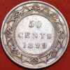 50 Cents 1899 Victoria silver Newfoundland KM#6 - Image 2