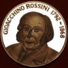 Europian Medal Italy Gioacchino Rossini Silver