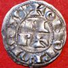 Silver Denarius Feudal Lordship of Béarn The Centulles Century IX-XI - Image 2