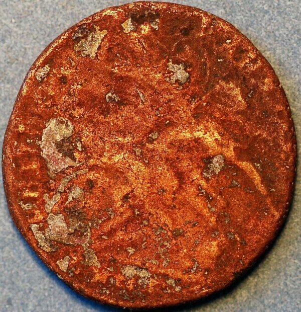 Roman Copper Coin Consansi II  - Image 2