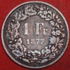 Switzerland Franc 1877 B KM# 24