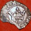 Europian Medieval Hungary Maria Queen Denar Silver 1382-1395
