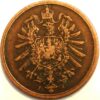 Germany 2 Pfennig 1875 J Wilhelm I KM# 2 - Image 2