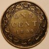 1 Cent 1899 Victoria Canada KM#7 - Image 2