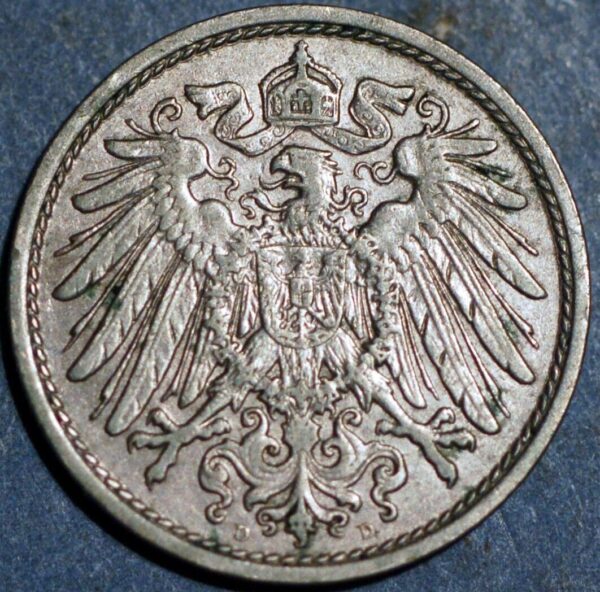 Germany Empire 10 Pfennig 1912 D Wilhelm II KM# 12