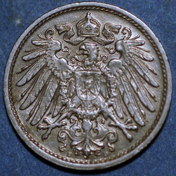 Germany Empire 10 Pfennig 1912 D Wilhelm II KM# 12