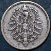 Germany Empire 10 Pfennig 1888 J KM# 4 - Image 2