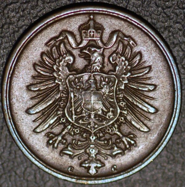 Germany 2 Pfennig 1874 Wilhelm I KM# 2 - Image 2