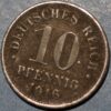 Germany Empire 10 Pfennig 1916 KM#20