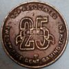 United States 25 Cent Gaming Token Discovery Cruises