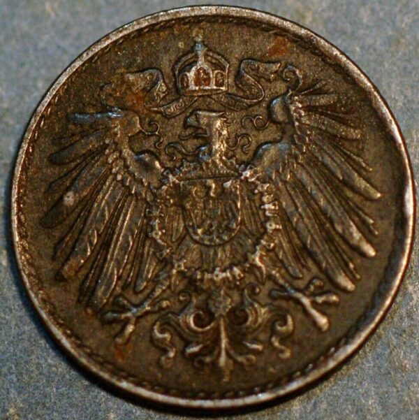 Germany Empire 5 Pfennig 1918 KM# 19 - Image 2