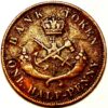 1/2 Penny 1852 Bank of Upper Canada Canadian provinces - Image 2