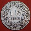 Switzerland Franc 1899 B KM# 24