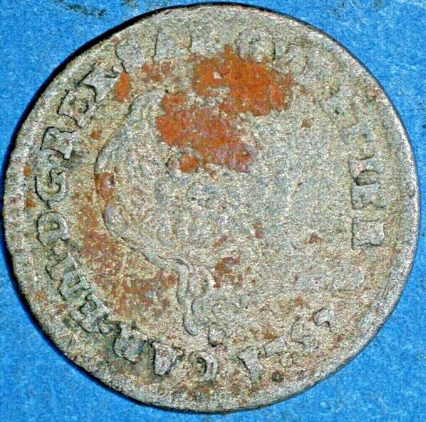 Italian States 1757 Carlo Emanuele III Billon KM#43 - Image 2