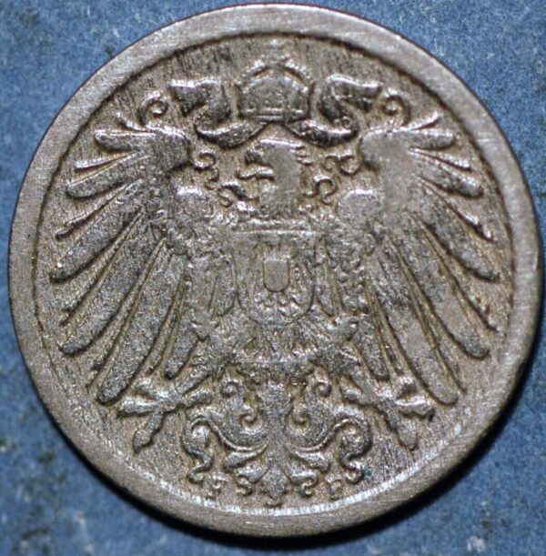 Germany Empire 5 Pfennig 1891 F KM# 11 - Image 2