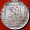 0.20 Lek 1941 Vittorio Emanuele III Italian Occupation Albania - Image 2
