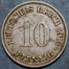 Germany Empire 10 Pfennig 1913 G Wilhelm II KM# 12