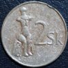 Slovakia 2 Koruna 1993 KM#13 - Image 2