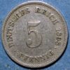 Germany Empire 5 Pfennig 1898 E KM#11