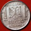 0.20 Lek 1941 Vittorio Emanuele III Italian Occupation Albania - Image 2