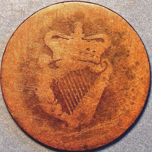 Great Britain George IV  1/2 Penny  - Image 2