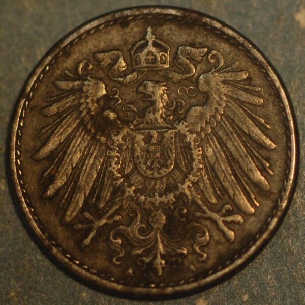 Germany Empire 5 Pfennig 1920 A KM# 19 - Image 2