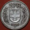 Switzerland 5 Francs 1935 B William Tell KM#40