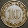 Germany Empire 10 Pfennig 1901 A Wilhelm II KM# 12