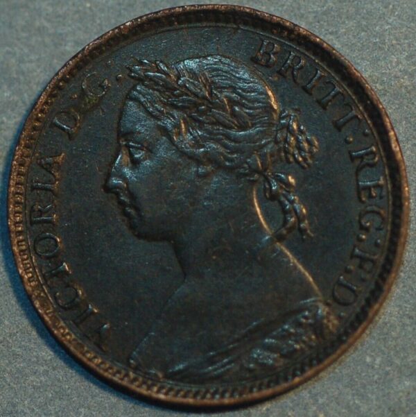 Great Britain Farthing 1894 KM# 753