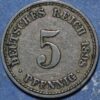 Germany Empire 5 Pfennig 1898 A KM# 11